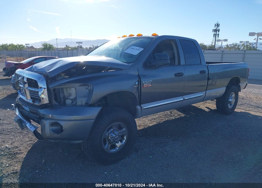 2007 DODGE RAM 2500 LARAMIE VIN: 3D7KS28A27G806008