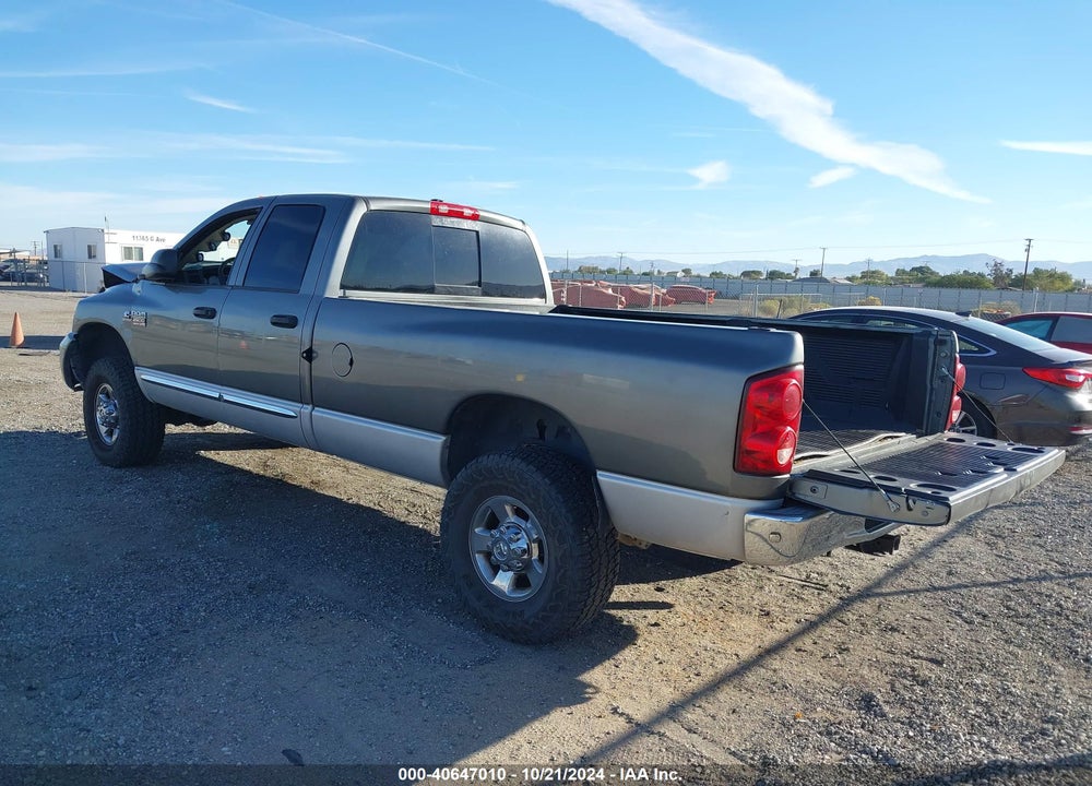 2007 DODGE RAM 2500 LARAMIE VIN: 3D7KS28A27G806008