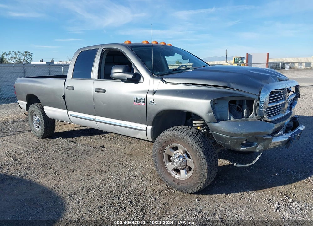 2007 DODGE RAM 2500 LARAMIE VIN: 3D7KS28A27G806008