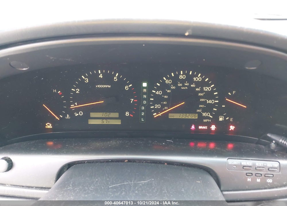 1998 LEXUS SC 300 VIN: JT8CD32Z2W1002042
