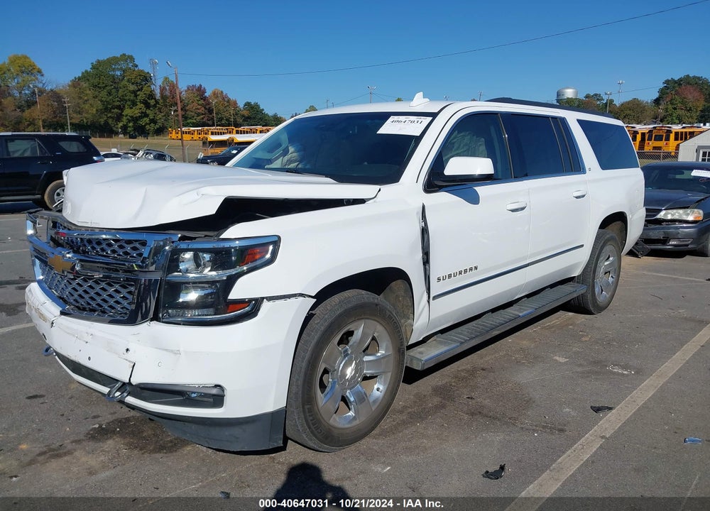 2019 CHEVROLET SUBURBAN LT VIN: 1GNSKHKC6KR353907