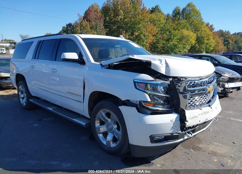 2019 CHEVROLET SUBURBAN LT VIN: 1GNSKHKC6KR353907