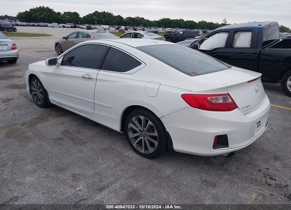 2014 HONDA ACCORD EX-L V-6 VIN: 1HGCT2B81EA007058