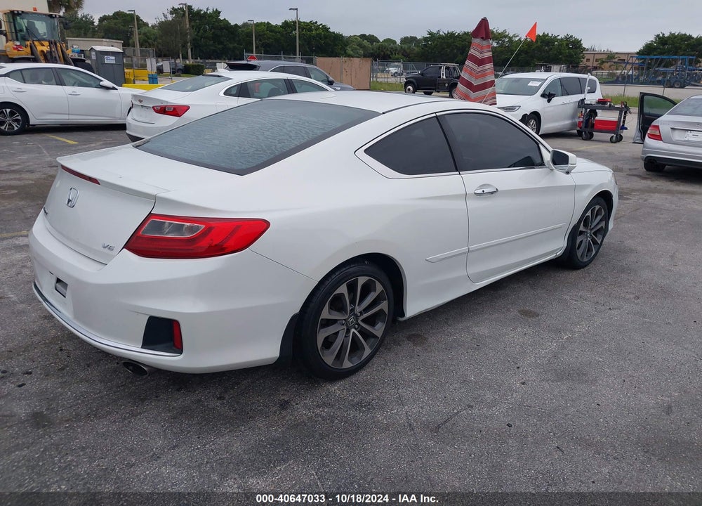 2014 HONDA ACCORD EX-L V-6 VIN: 1HGCT2B81EA007058
