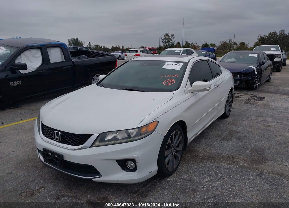2014 HONDA ACCORD EX-L V-6 VIN: 1HGCT2B81EA007058