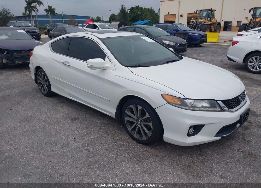 2014 HONDA ACCORD EX-L V-6 VIN: 1HGCT2B81EA007058