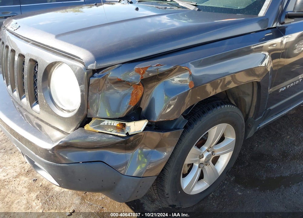 2014 JEEP PATRIOT SPORT VIN: 1C4NJPBB7ED888224