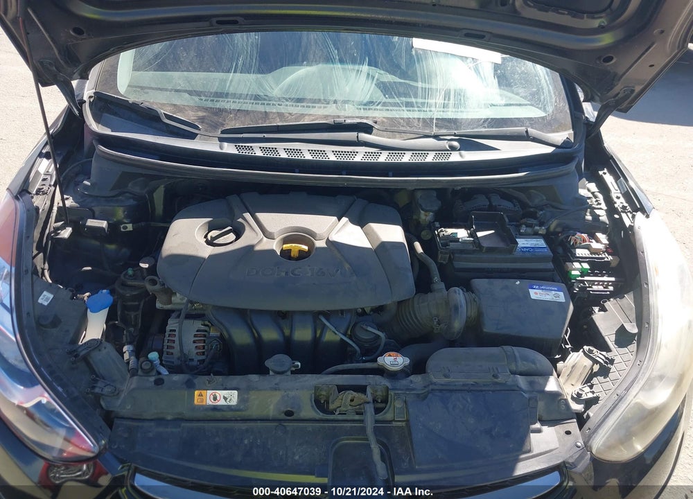 2013 HYUNDAI ELANTRA LIMITED VIN: KMHDH4AE0DU698857