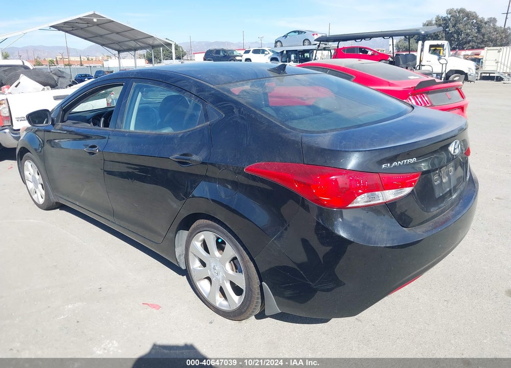 2013 HYUNDAI ELANTRA LIMITED VIN: KMHDH4AE0DU698857