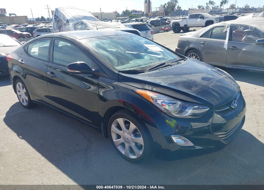 2013 HYUNDAI ELANTRA LIMITED VIN: KMHDH4AE0DU698857