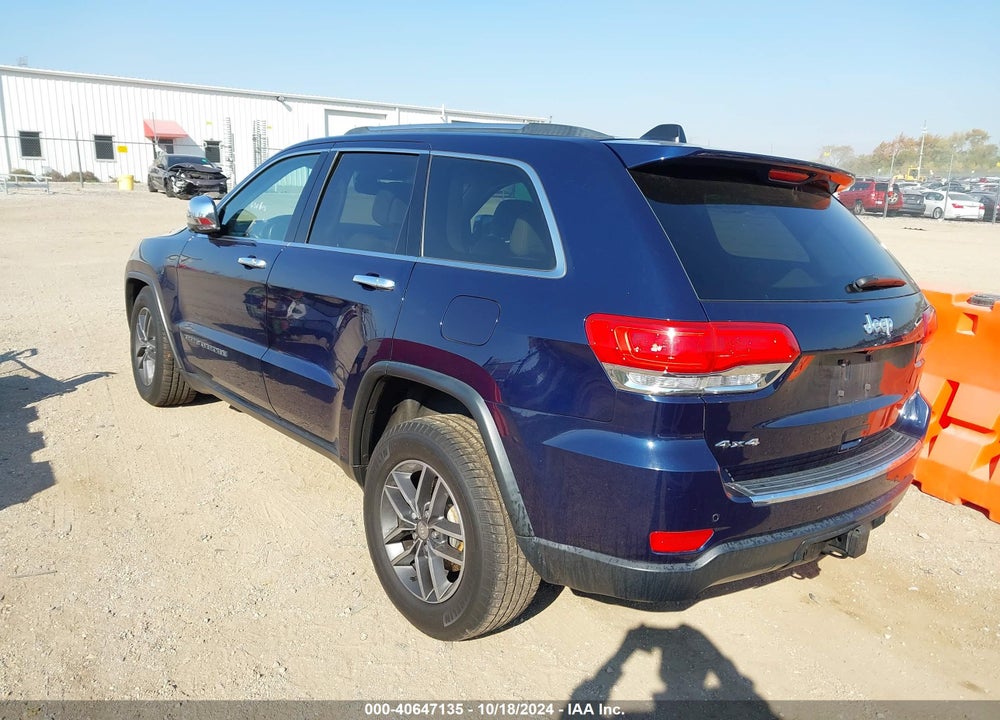 2017 JEEP GRAND CHEROKEE LIMITED 4X4 VIN: 1C4RJFBGXHC686625