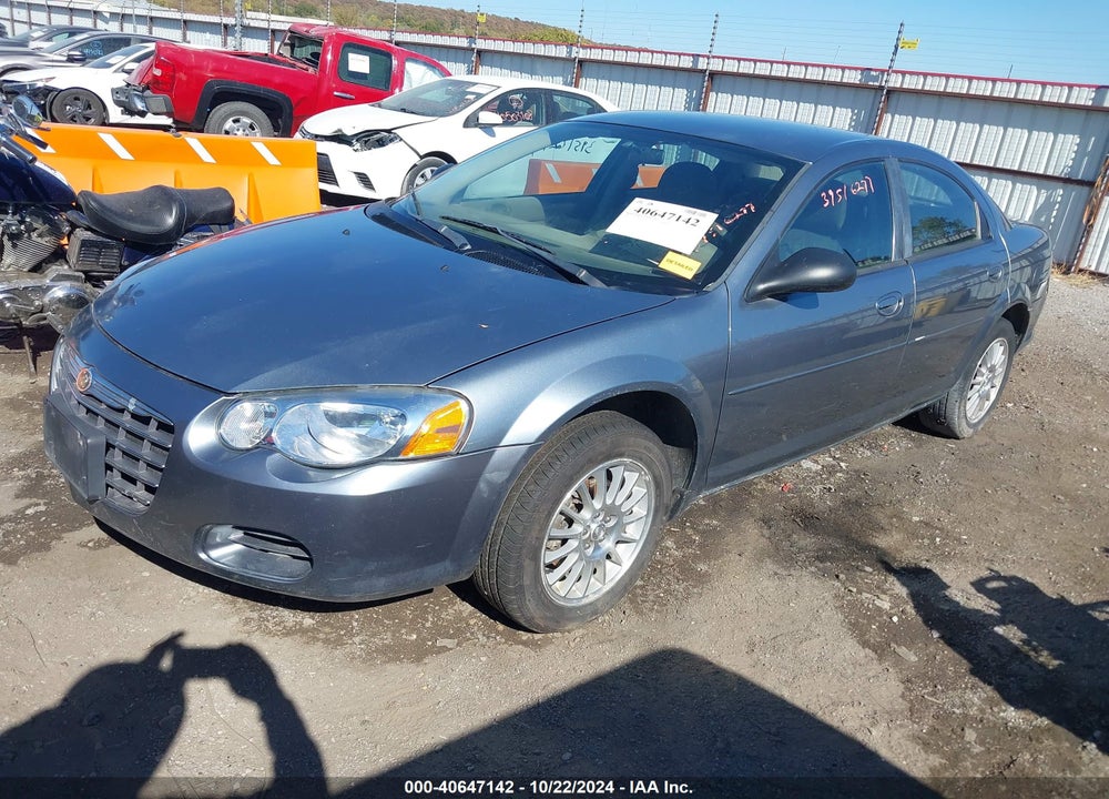 2006 CHRYSLER SEBRING VIN: 1C3EL46X36N142996