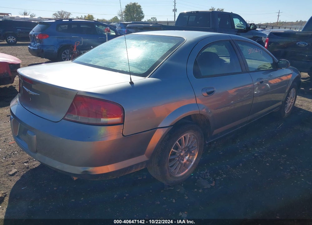 2006 CHRYSLER SEBRING VIN: 1C3EL46X36N142996