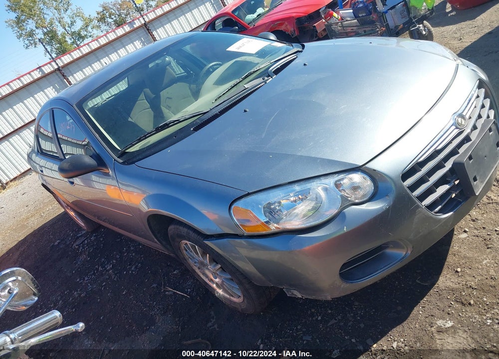 2006 CHRYSLER SEBRING VIN: 1C3EL46X36N142996