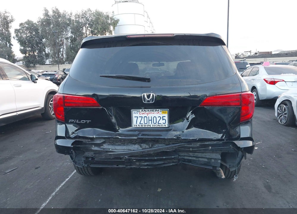 2017 HONDA PILOT EX-L VIN: 5FNYF5H59HB030562