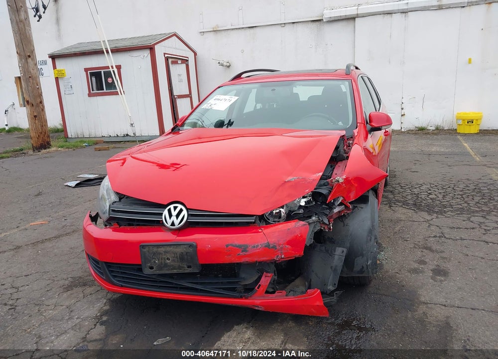 2012 VOLKSWAGEN JETTA SPORTWAGEN 2.5L SE VIN: 3VWPP7AJ4CM623985