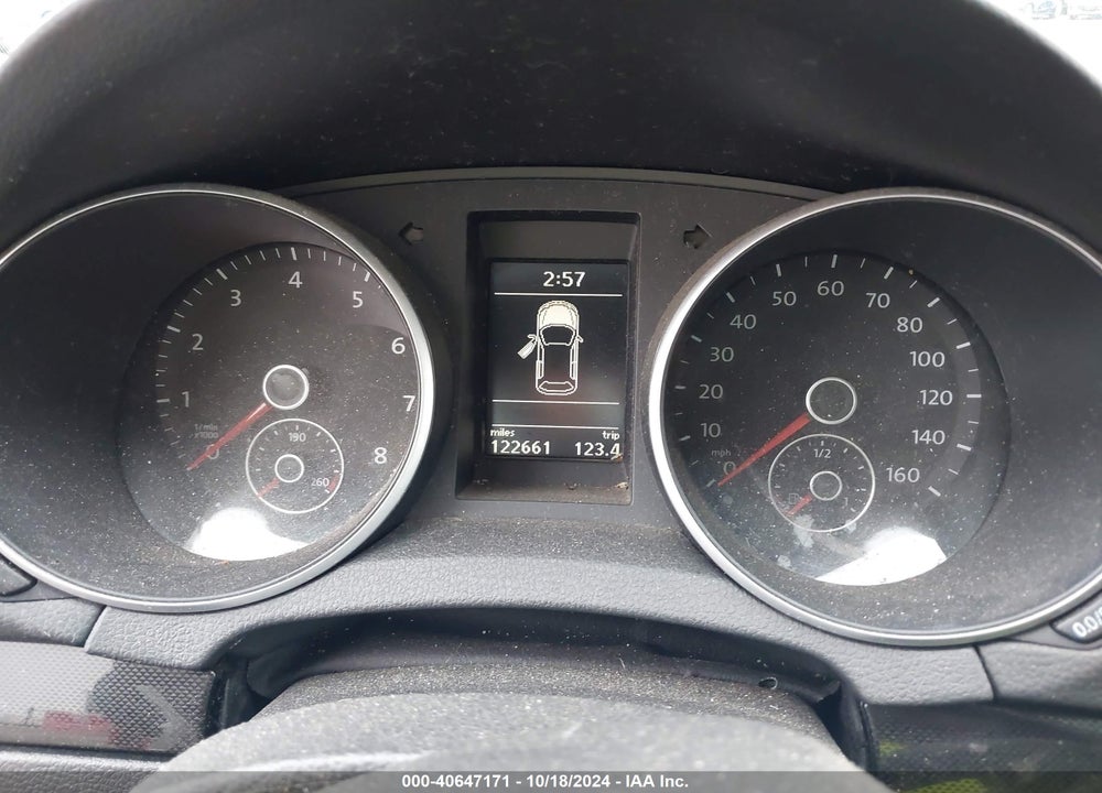 2012 VOLKSWAGEN JETTA SPORTWAGEN 2.5L SE VIN: 3VWPP7AJ4CM623985