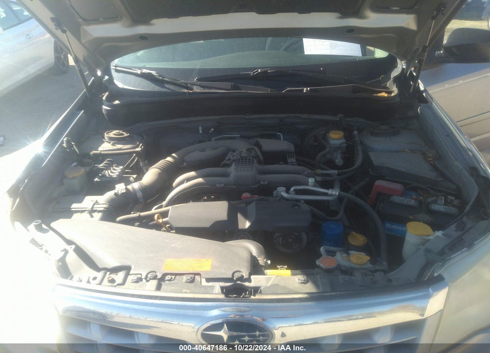 2011 SUBARU FORESTER 2.5X VIN: JF2SHBBC9BH703686