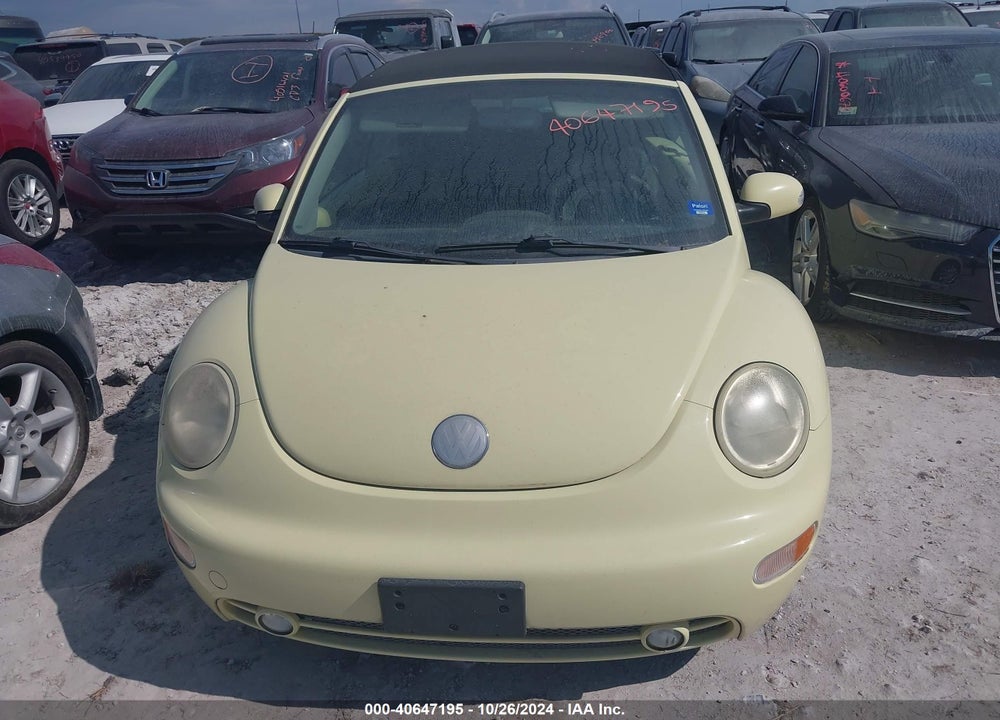 2004 VOLKSWAGEN NEW BEETLE GLS VIN: 3VWCM31Y74M340446
