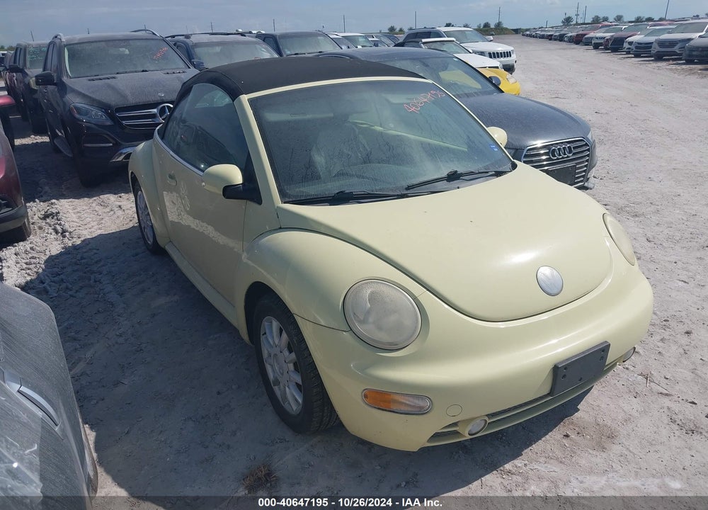 2004 VOLKSWAGEN NEW BEETLE GLS VIN: 3VWCM31Y74M340446
