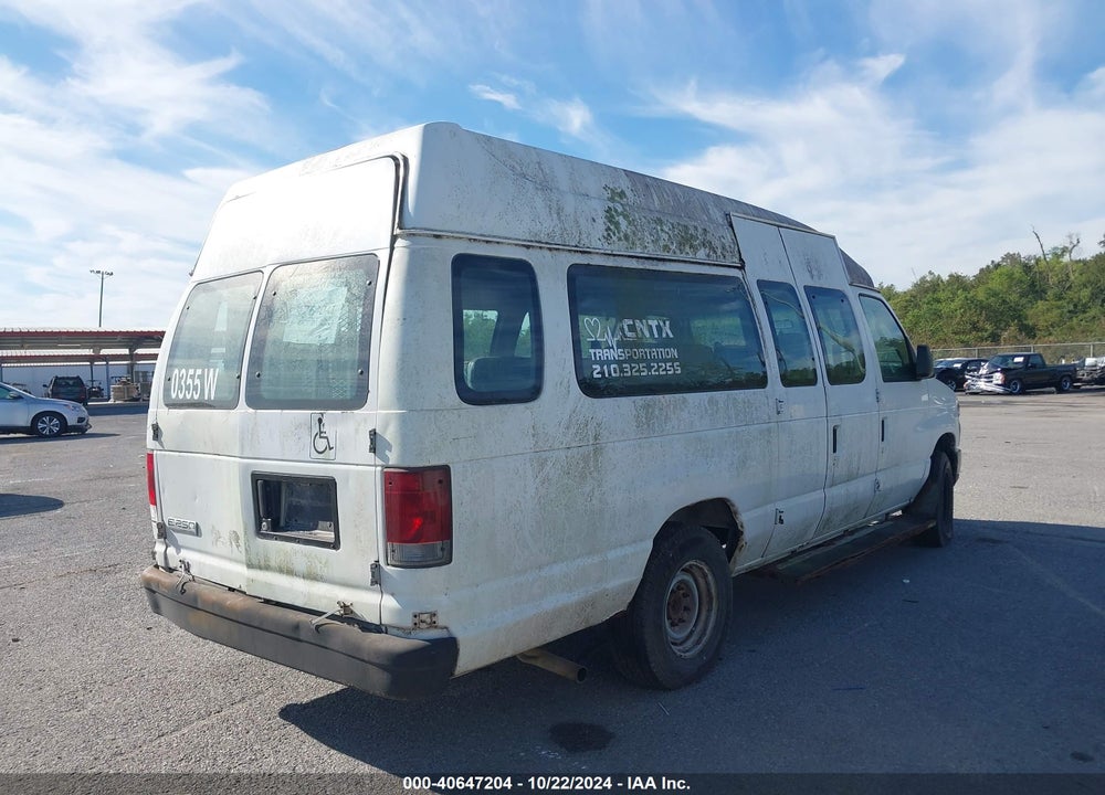 2008 FORD E-250 COMMERCIAL/RECREATIONAL VIN: 1FTNS24W38DB60355