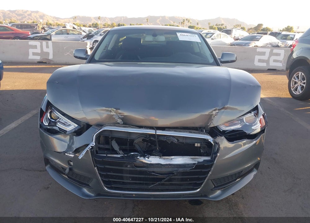 2014 AUDI A5 2.0T PREMIUM VIN: WAUCFAFR7EA005136