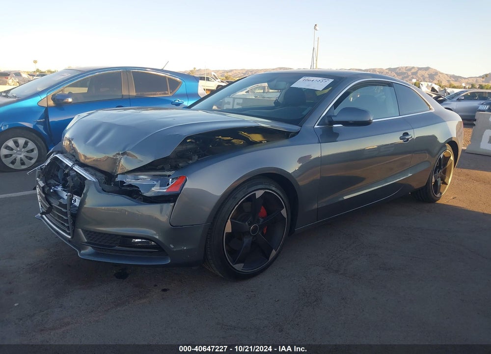 2014 AUDI A5 2.0T PREMIUM VIN: WAUCFAFR7EA005136