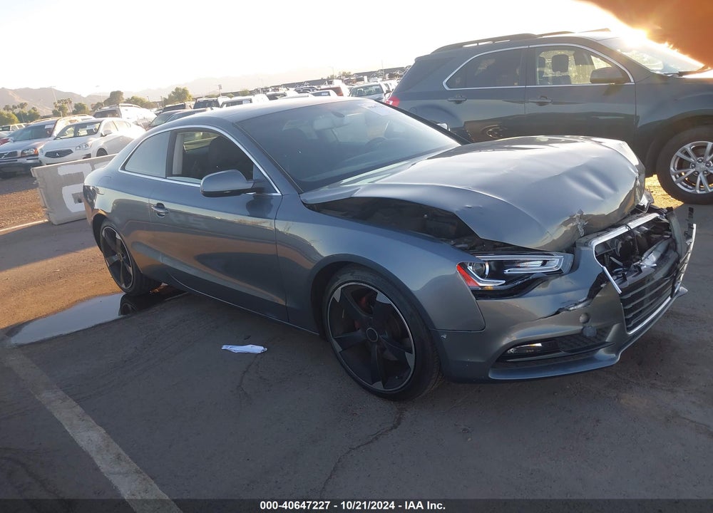 2014 AUDI A5 2.0T PREMIUM VIN: WAUCFAFR7EA005136