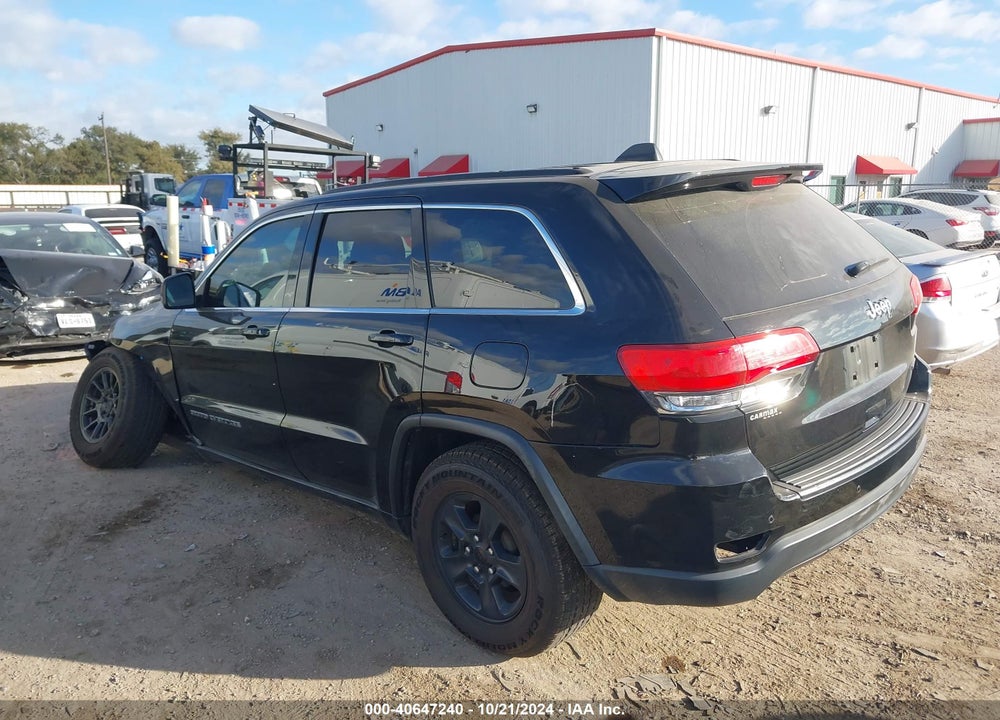 2017 JEEP GRAND CHEROKEE LAREDO 4X2 VIN: 1C4RJEAG8HC916982