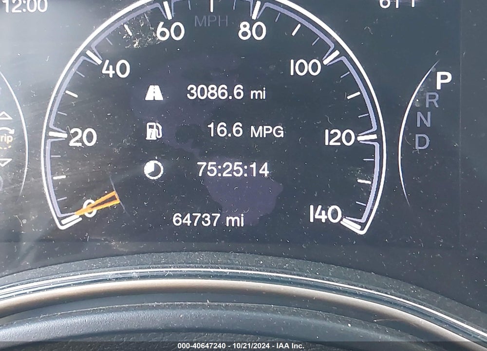 2017 JEEP GRAND CHEROKEE LAREDO 4X2 VIN: 1C4RJEAG8HC916982