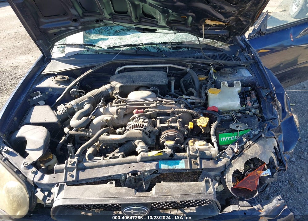 2005 SUBARU IMPREZA 2.5RS VIN: JF1GD675X5H501029