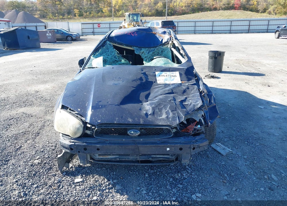 2005 SUBARU IMPREZA 2.5RS VIN: JF1GD675X5H501029