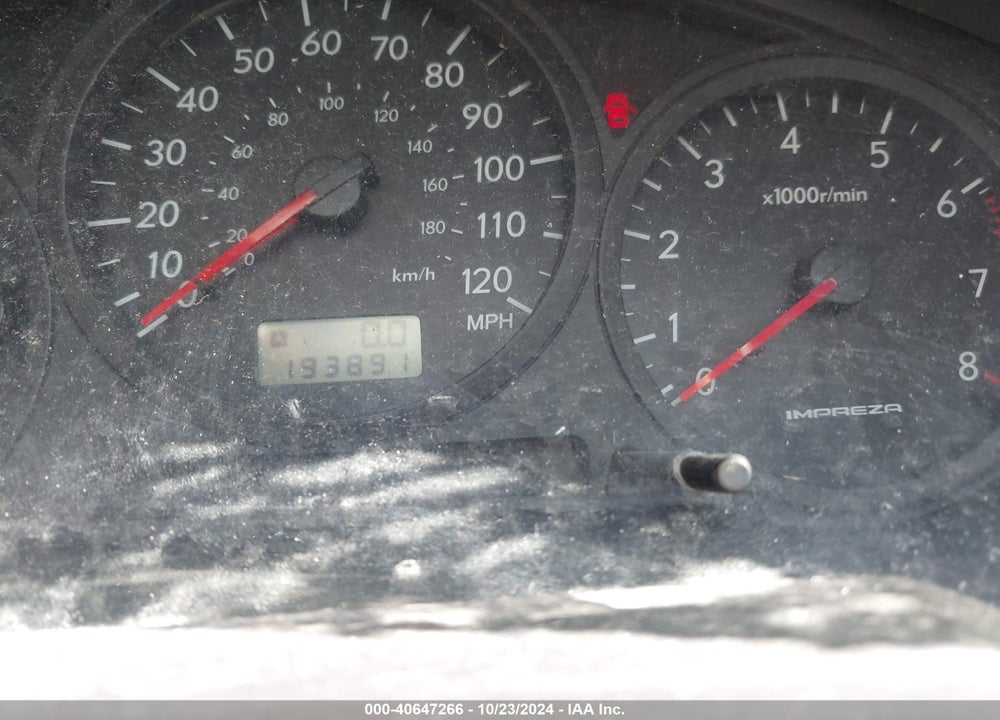 2005 SUBARU IMPREZA 2.5RS VIN: JF1GD675X5H501029