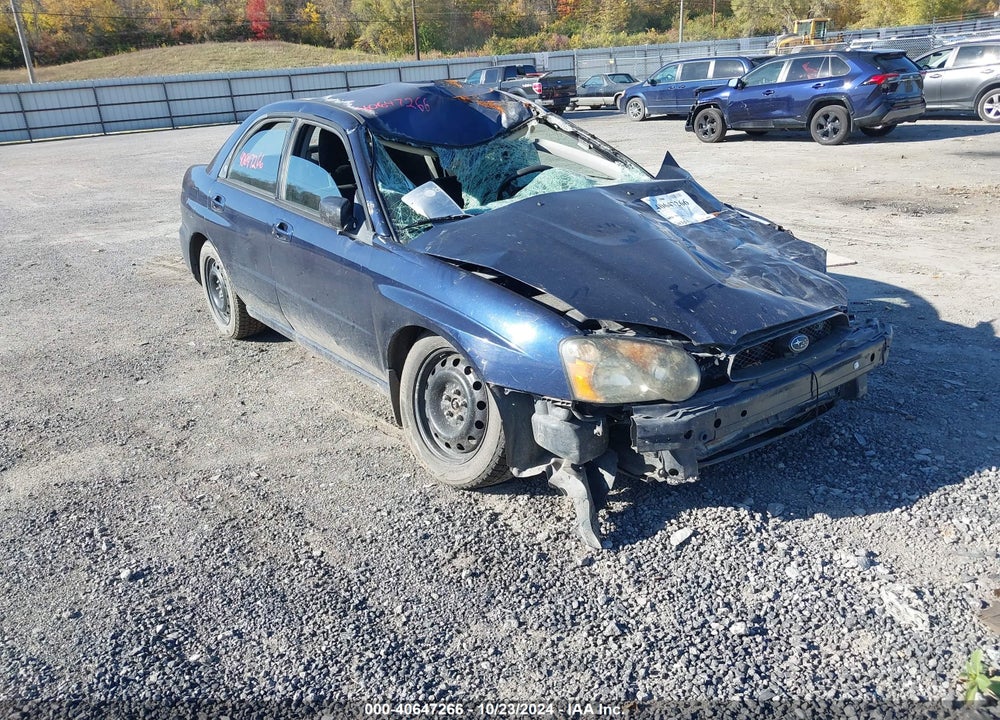 2005 SUBARU IMPREZA 2.5RS VIN: JF1GD675X5H501029