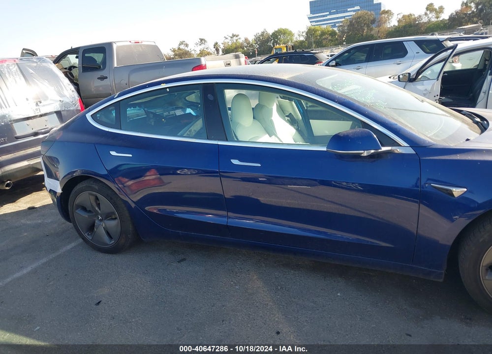2020 TESLA MODEL 3 STANDARD RANGE PLUS REAR-WHEEL DRIVE/STANDARD RANGE REAR-WHEEL DRIVE VIN: 5YJ3E1EAXLF615151