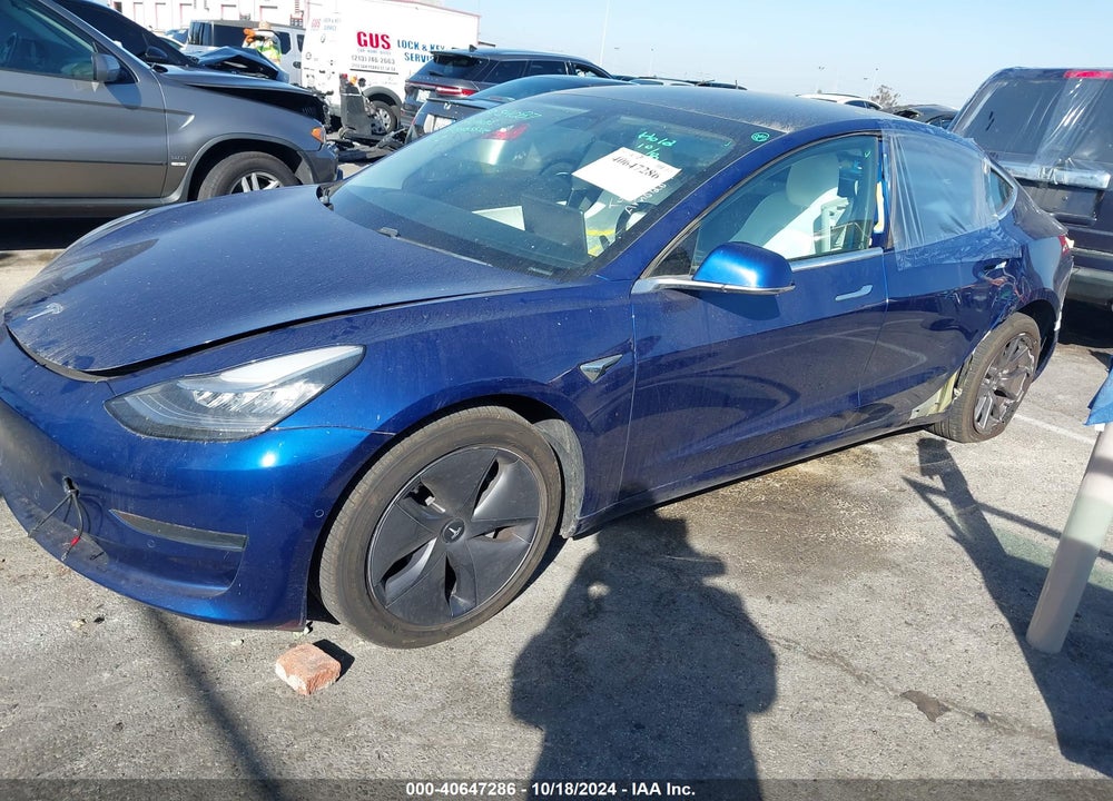 2020 TESLA MODEL 3 STANDARD RANGE PLUS REAR-WHEEL DRIVE/STANDARD RANGE REAR-WHEEL DRIVE VIN: 5YJ3E1EAXLF615151