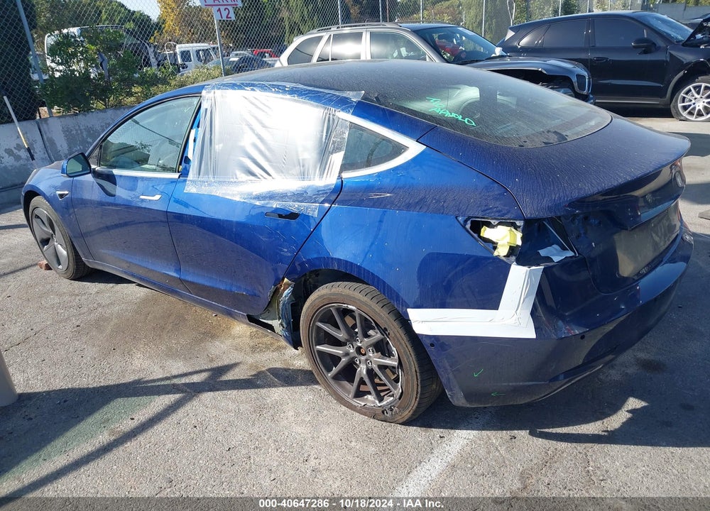 2020 TESLA MODEL 3 STANDARD RANGE PLUS REAR-WHEEL DRIVE/STANDARD RANGE REAR-WHEEL DRIVE VIN: 5YJ3E1EAXLF615151