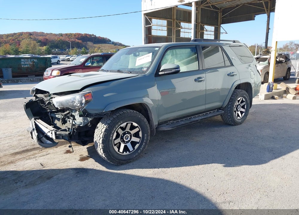 2022 TOYOTA 4RUNNER TRD OFF ROAD PREMIUM VIN: JTERU5JR4N6030124