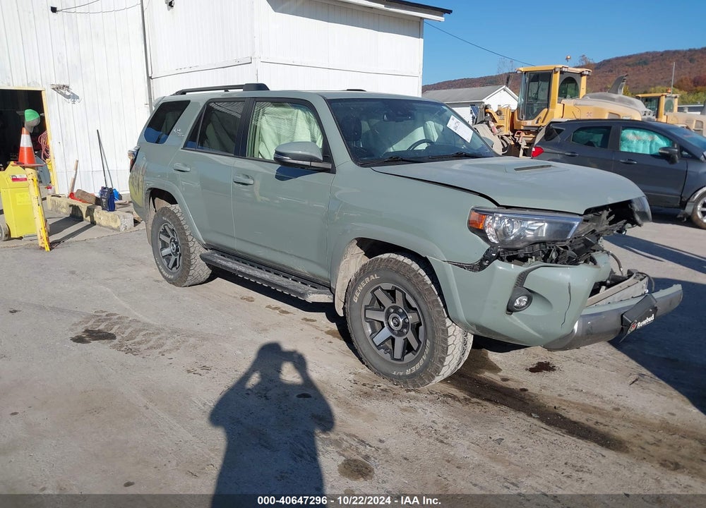 2022 TOYOTA 4RUNNER TRD OFF ROAD PREMIUM VIN: JTERU5JR4N6030124