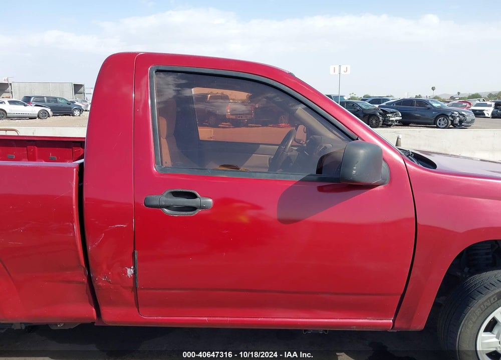 2005 CHEVROLET COLORADO LS VIN: 1GCCS146X58267893