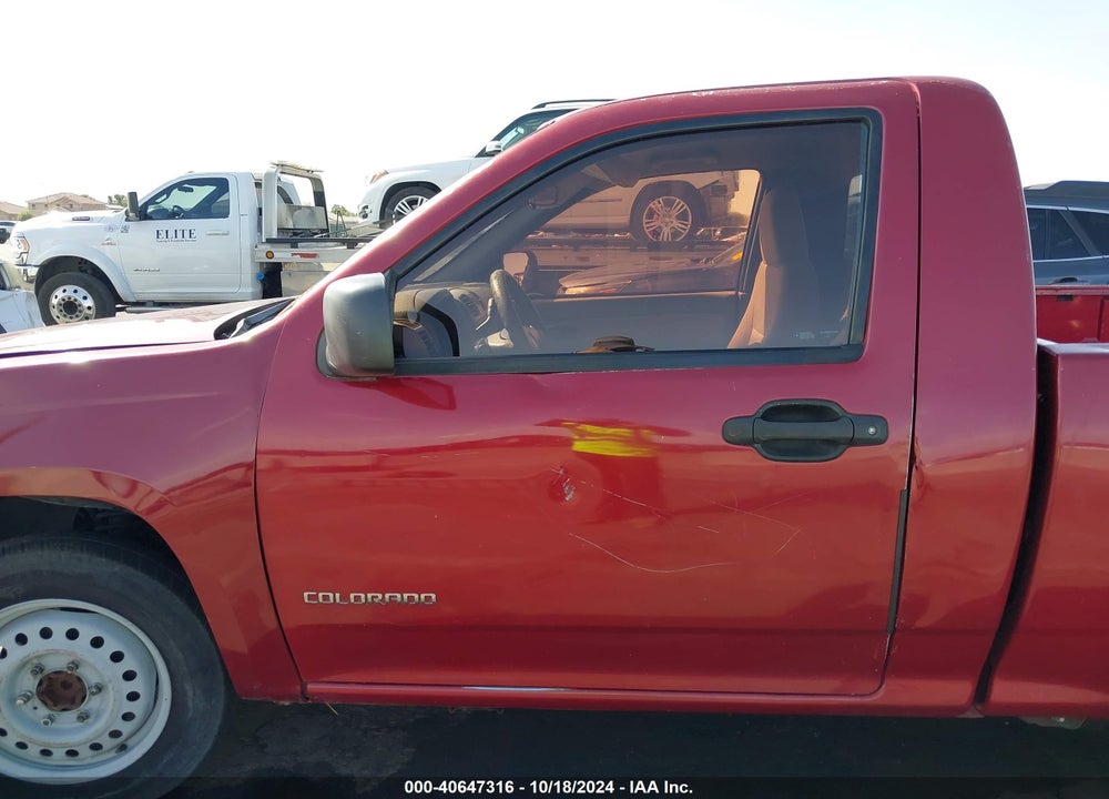 2005 CHEVROLET COLORADO LS VIN: 1GCCS146X58267893