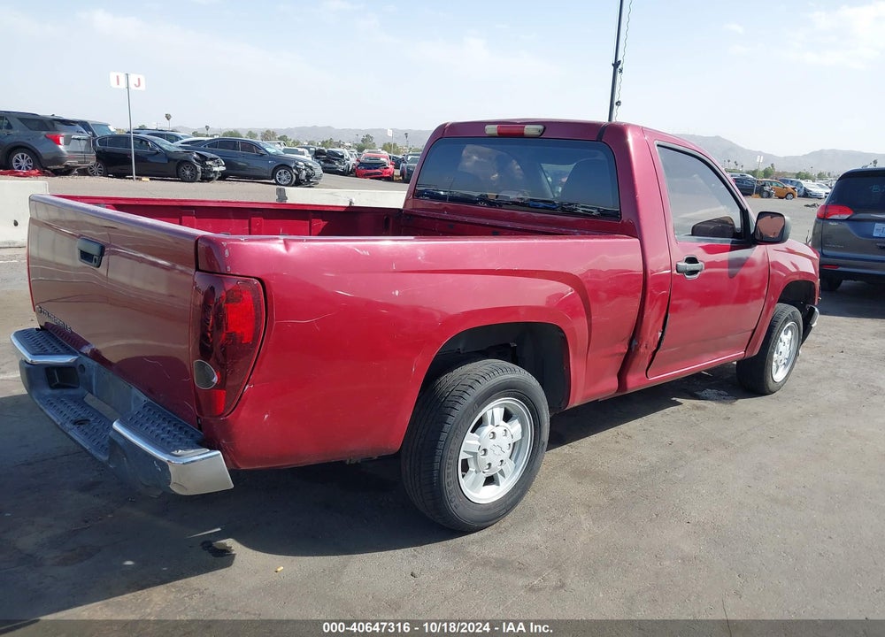 2005 CHEVROLET COLORADO LS VIN: 1GCCS146X58267893