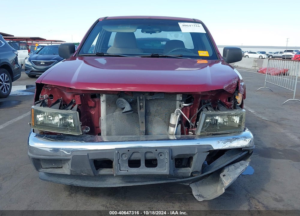 2005 CHEVROLET COLORADO LS VIN: 1GCCS146X58267893