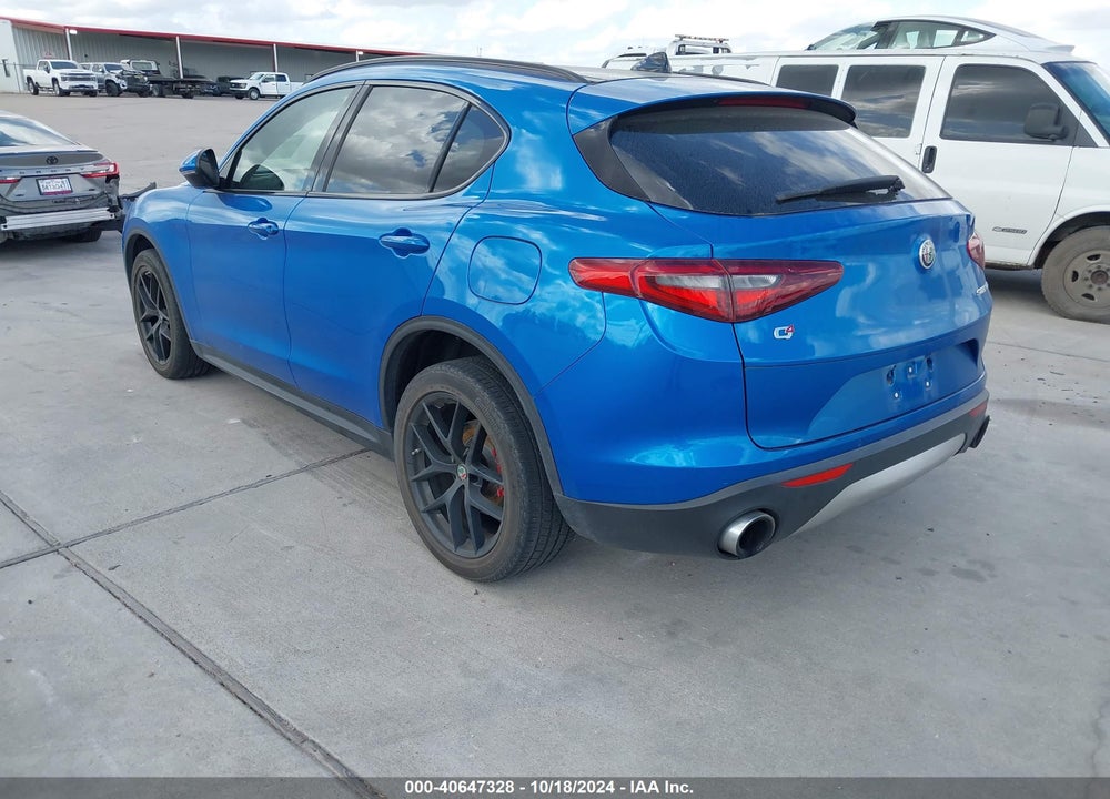 2019 ALFA ROMEO STELVIO TI SPORT AWD VIN: ZASPAKBN9K7C45039