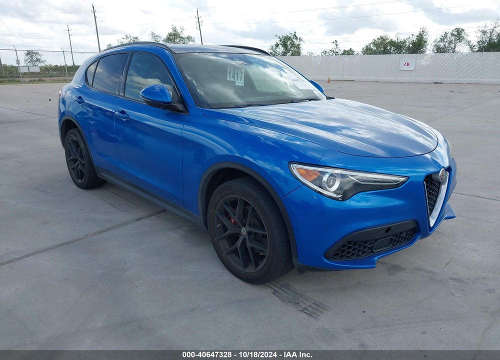 2019 ALFA ROMEO STELVIO TI SPORT AWD VIN: ZASPAKBN9K7C45039