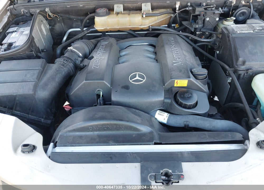 2001 MERCEDES-BENZ ML 320 VIN: 4JGAB54E51A257227