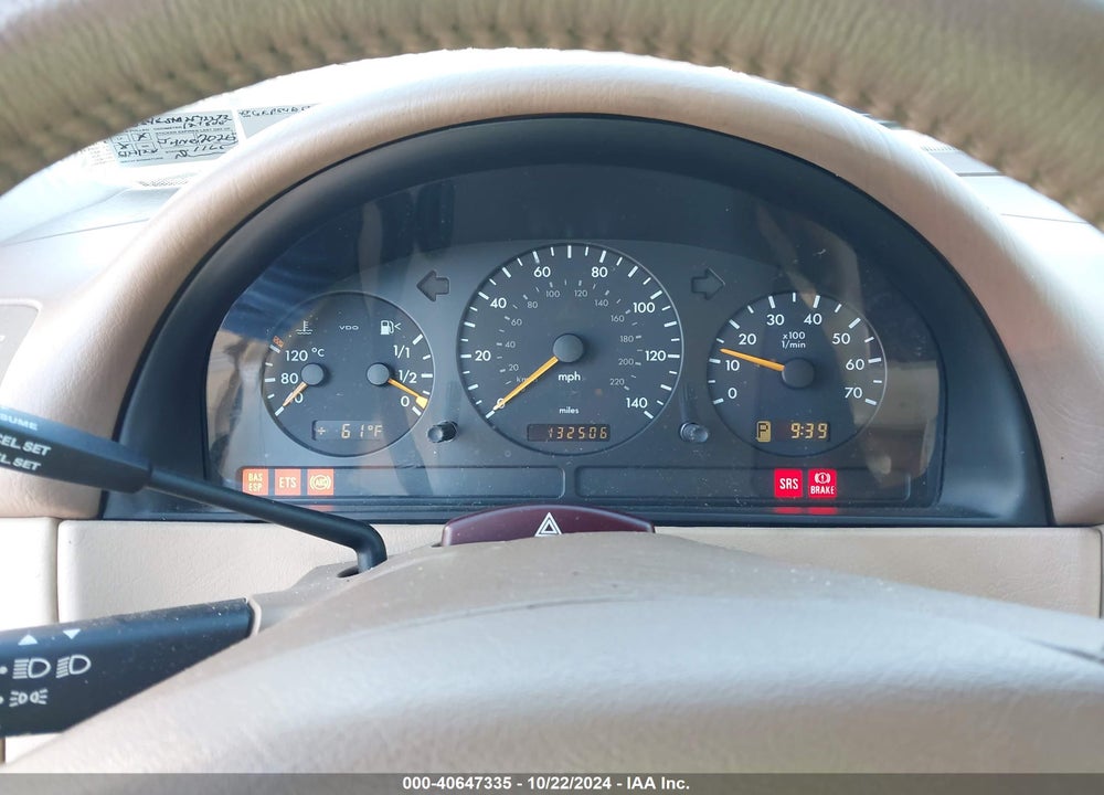 2001 MERCEDES-BENZ ML 320 VIN: 4JGAB54E51A257227