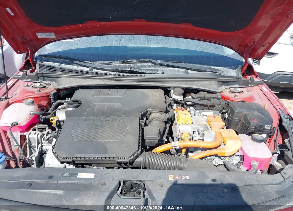2021 HYUNDAI ELANTRA HYBRID LIMITED VIN: KMHLN4AJ1MU006641