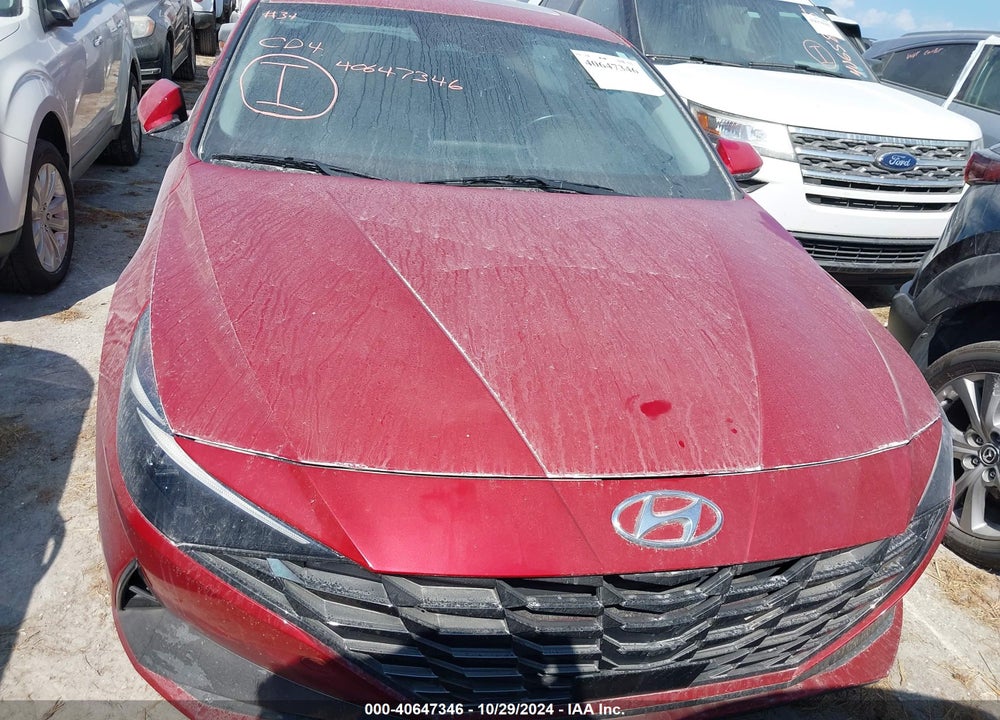 2021 HYUNDAI ELANTRA HYBRID LIMITED VIN: KMHLN4AJ1MU006641
