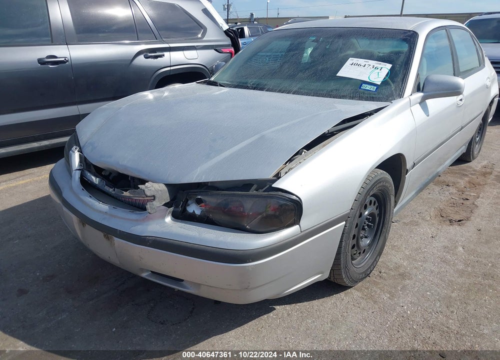 2002 CHEVROLET IMPALA VIN: 2G1WF52E529318762